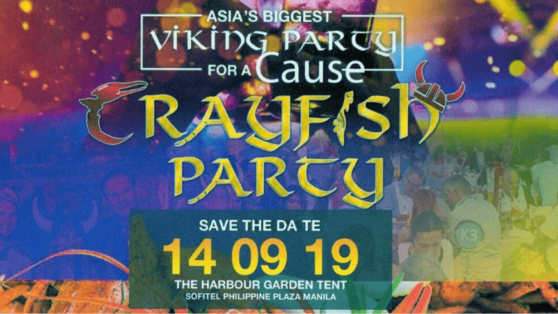 Crayfish Party Manila 2019 Poster