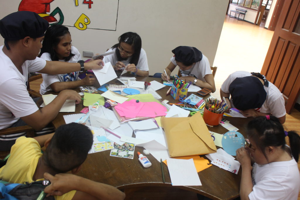 Batangas State University Trainees at Chosen Children Village