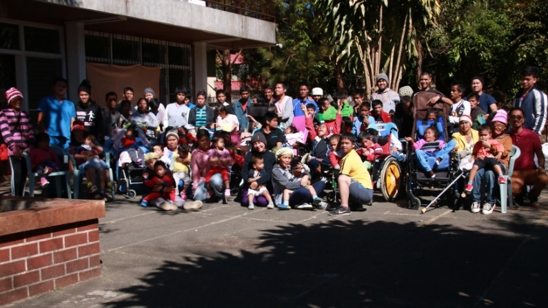 Chosen Children in Baguio after Taal Volcano Eruptipn 2020